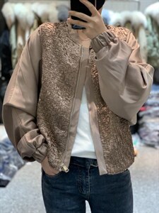 2022春季新款洋气百搭褶皱外套ins风图片