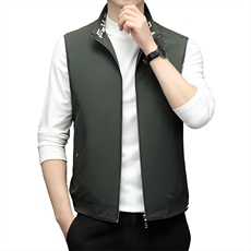 SNNMJ72206秋冬新款2023年男士休闲棉服马甲加厚保暖夹克外套P125，男装背心/马甲，电商B360