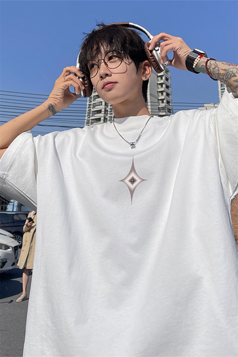 得物直播品质220克纯棉精梳xz605-dcm257-特批20控38,男装T恤,星座605(原A050)