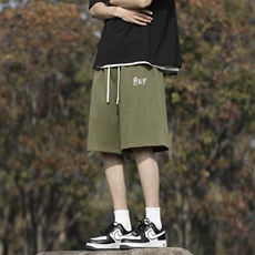 美式百搭柔顺亲肤潮流百搭五分裤宽松休闲XD1715特批29，男装牛仔裤，星座718