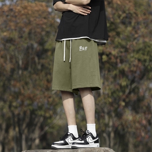 美式百搭柔顺亲肤潮流百搭五分裤宽松休闲 XD1715特批29图片