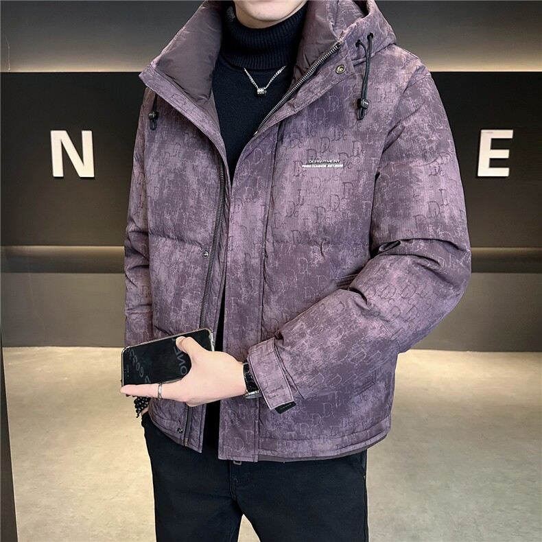 L-4XLB3539927P210紫连帽2025冬羽绒服【标50控活动价298】,男装羽绒服,电商B353