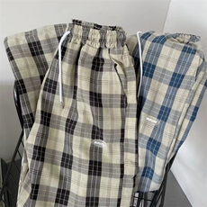 男新款青少年时尚休闲格子裤FK62P30，男装休闲裤，星座1116-2