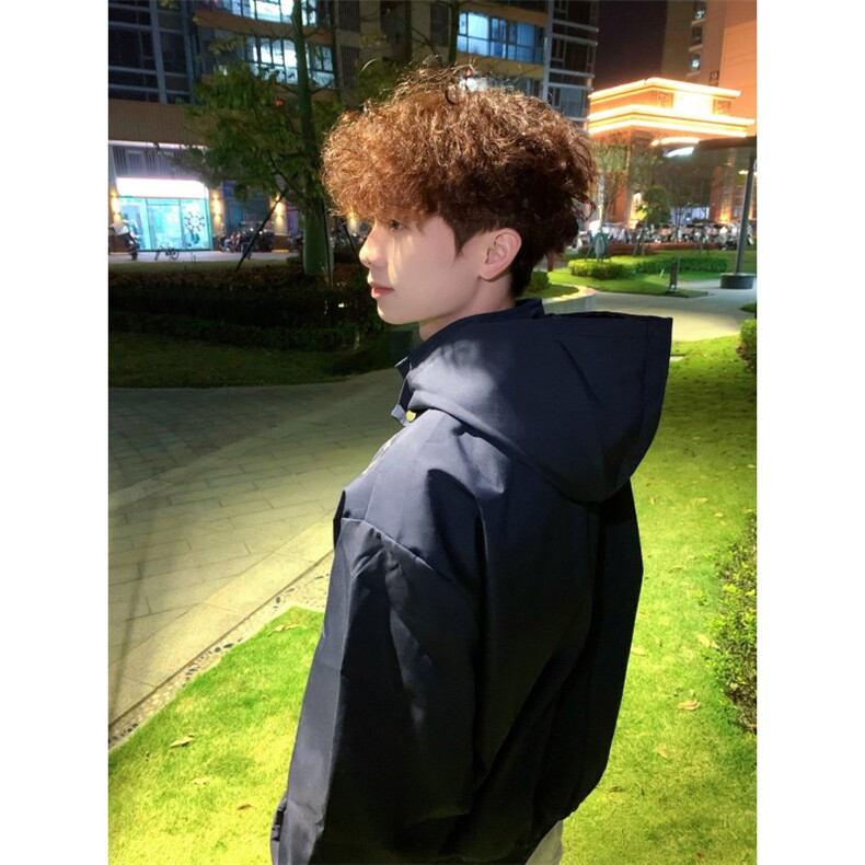 1506/QFY1780/P77飞行夹克刺绣棒球服可拆卸连帽情侣,男装夹克,星座1506