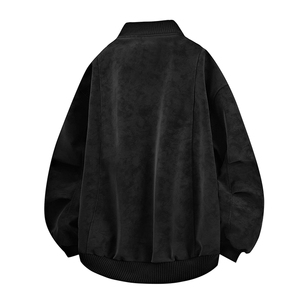 重磅800克加绒皮衣扎染棉服美式复古夹克冬短款外套JRJK3095 P70图片