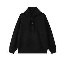 抖音宽松580g重磅高品质连帽针织毛衣外套MY1111-特P60控88，男装针织衫/毛衣，电商A001