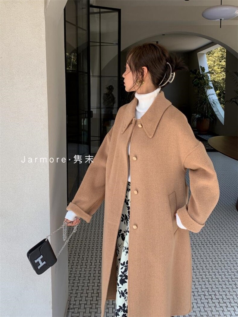 2021Jarmore隽末高端定制金属亮丝阔气小姐姐双面羊绒，其它，Jarmore隽末