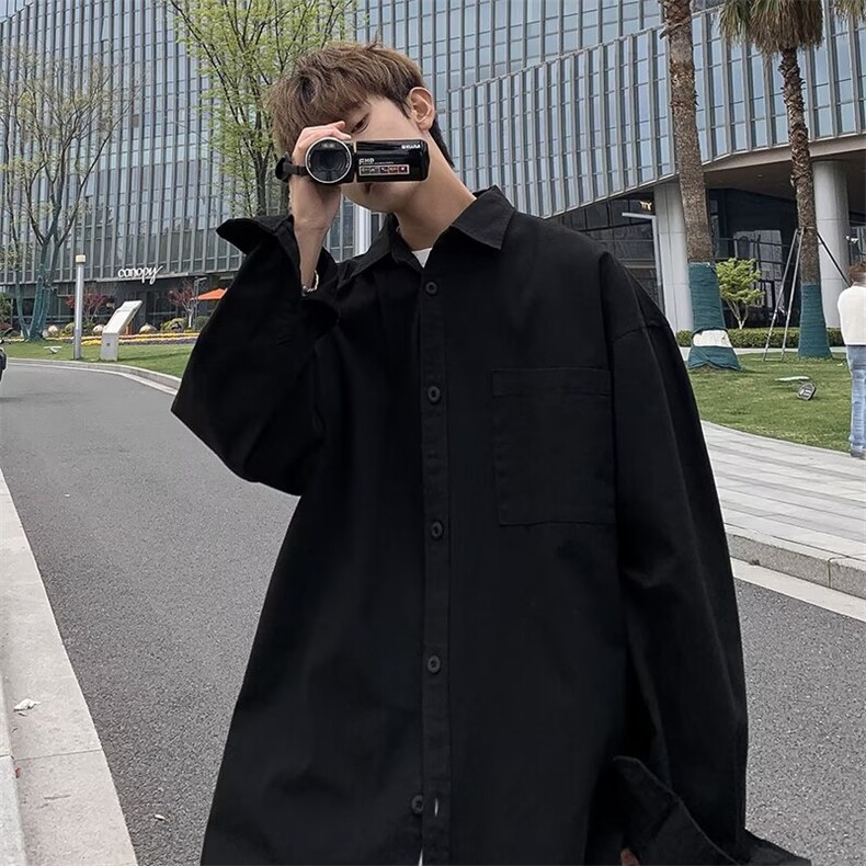 A411-P40日系cityboy休闲DK制服2024春季ins潮牌衬衣外套现货,男装工装外套,星座512-6
