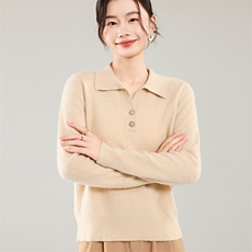 35%羊绒衫秋冬季新款舒适时尚百搭女式宽松长袖打底毛衣，女装羊绒衫，琳尚羊绒
