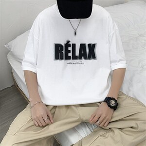 高品质~220G###夏季新款短袖T恤港风大码T103-P25控39图片