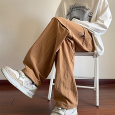 休闲裤男冰丝可拆直筒速干裤一裤两穿DSA157B-K9816-特P45，男装休闲裤，电商A157B