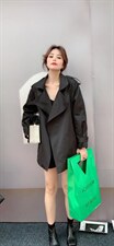 短款风衣，女装风衣，香g米拉