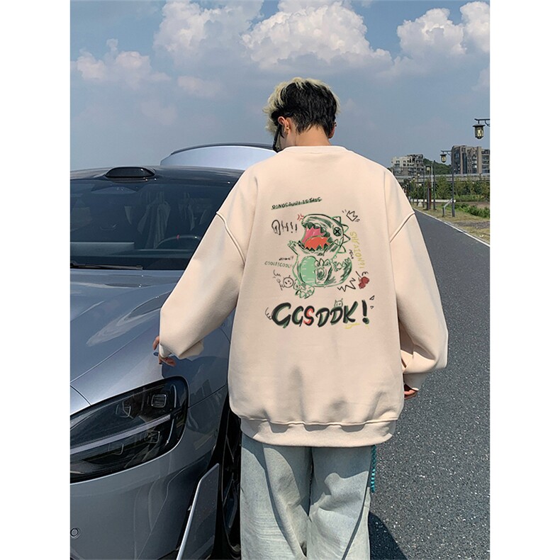 360克重磅图拉链华棉圆领卫衣【有货】C403A-YL25390LL-P45,男装卫衣,电商C403A