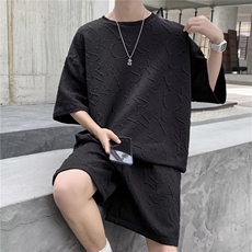 男潮流休闲套装宽松套装运动套装Z001P40，男装休闲套装，星座1116-2