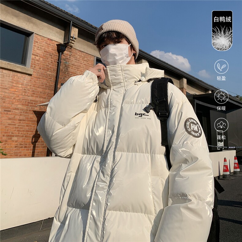 特批港风外景新款标80白鸭绒连帽羽绒服YR100P165控268,男装羽绒服,电商A247