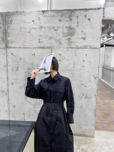 现货长款两穿衬衣，女装，C&B