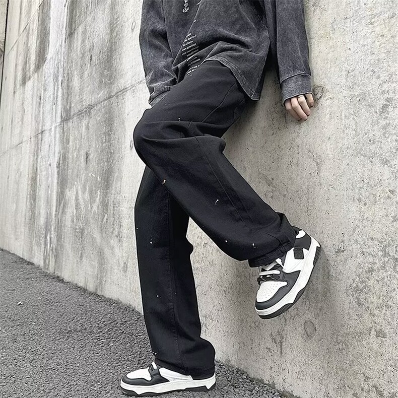 美式牛仔裤男春秋新款休闲直筒裤NC911P38,男装牛仔裤,星座1116-2