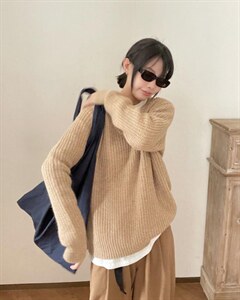 马海毛针织毛衣,女装针织衫/毛衣,HZH