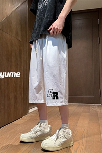 冰丝七分裤男大码速干短裤男五分裤 酒店风风格 QK72369-P25图片