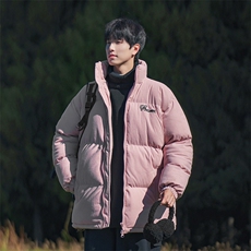 港风潮牌新款宽松立领卸韩版潮流保暖棉衣M089-P90控129，男装棉衣，星座717
