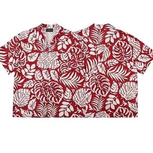 夏威夷风古巴领衬衫男Aloha夏季棉麻海边度假复古短袖沙滩花衬衣图片