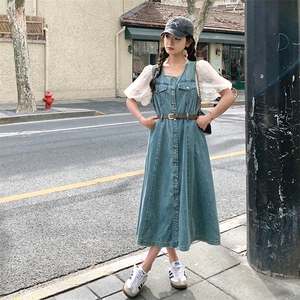 好数据26年夏季高转化现货休闲时尚牛仔连衣裙女182A8533P130K198，女装连衣裙，浙宝182A