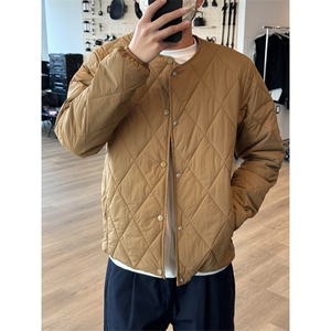 高品 轻盈保暖 运动户外菱格棉衣男女绗缝茄克外套棉服 A1056-P80图片