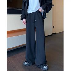 港风秋冬款男女休闲卫裤直筒宽松休闲长裤h8079P40，男装休闲裤，星座1013-1