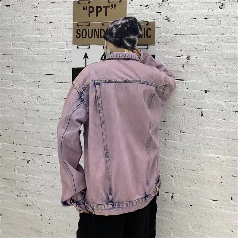 潮流夹克潮男春季牛仔外套W023P65,男装夹克,星座1116-2