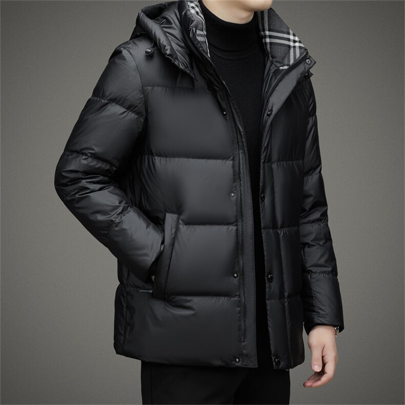 BHYL9220钱塘2020-2冬季厚款商务休闲保暖百搭中年男士羽绒服P280图片