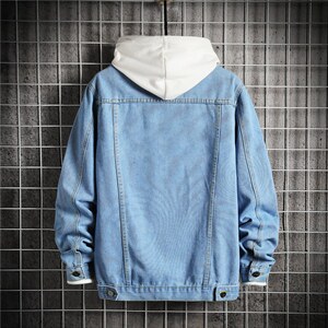 JK609-p48-大量现货牛仔夹克肥仔量足破洞印花大码,男装夹克,星座103A
