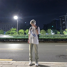 已授权美式复古vibe裤子高街水洗黄泥染牛仔裤控78，男装牛仔裤，星座310A-4