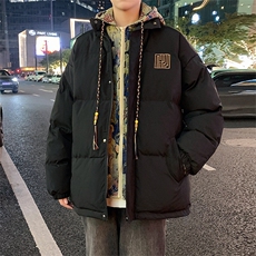 冬季潮风假两件外套男新款美式棉衣XZ102B-1-M9903P125，男装棉衣，星座102B-1