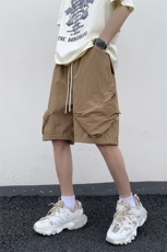 高品质潮流大口袋休闲短裤宽松大码五分裤A161-D9207-P45，男装休闲裤，电商A161