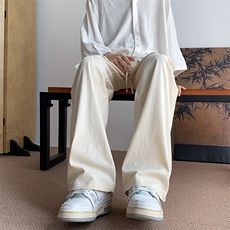 8XL-M特大码肌理感冰丝薄款休闲裤长裤男宽松百搭情侣裤K919P58，男装休闲裤，电商D206-1