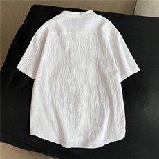 衬衫，抖音得物现货，可送样，A061-AC01315-特P30-平铺图，男装衬衫，电商A061