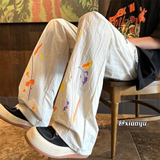 XZ616夏季新款百搭泼墨速干裤休闲长裤TY2498M-5XL特P30控58，男装休闲裤，星座512A（原616）