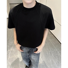 t恤男款夏季短袖cleanfit美式复古百搭上衣服T0581-P35，男装T恤，星座308B-1