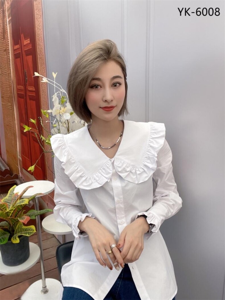 研蔻 轻奢衬衫 款号:6008，女装衬衫，都市米兰