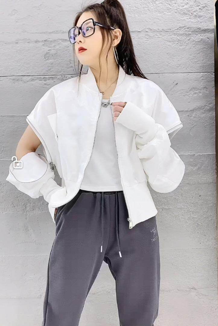 2023潮牌拉链袖子糖果色棒球服，其它，帝瀛 DY