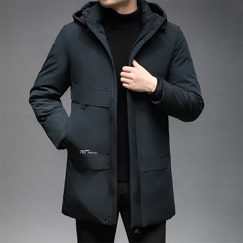 休闲拆卸帽羽绒服中年男2023冬装脱卸内胆爸爸装GSNA21588-P235,男装羽绒服,电商B212（原钱塘6029）