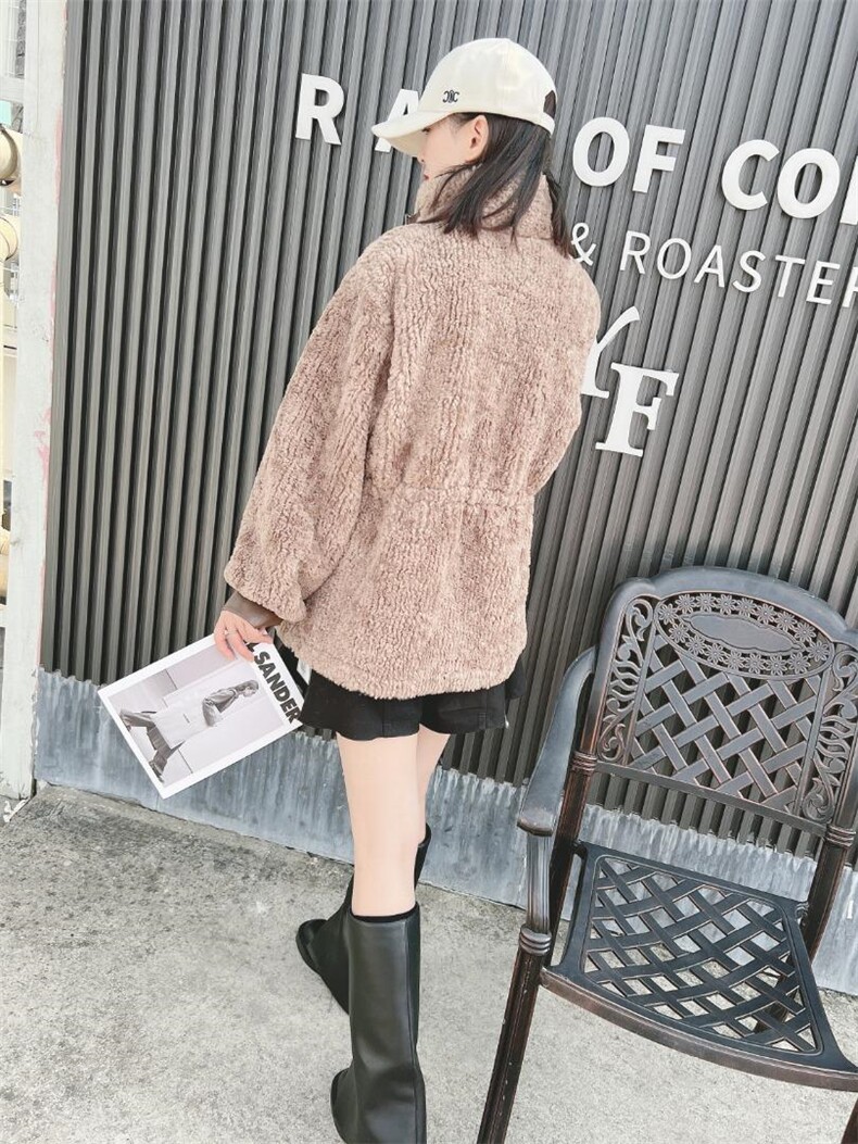 【现货】新款皮毛一体外套，其它，可可西米