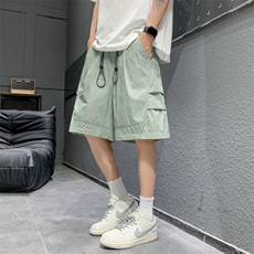 现货夏季工装短裤男ins潮牌休闲百搭潮流痞帅五分裤D02521-P38，男装休闲裤，星座308B-2