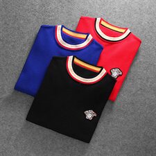 2042莉莉家主推备大货秋冬羊毛衫有4XL可穿210斤，男装针织衫/毛衣，电商D207