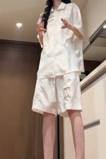 量大优新风龙纹冰丝短裤男CP51-特p33，男装牛仔裤，电商B371