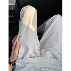 激光打孔网眼透气速干裤男夏季薄款斜切冲锋裤冰丝凉感K566，男装休闲裤，星座1116A（原606A-3）