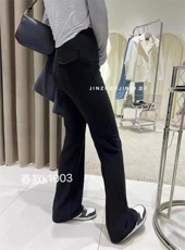 高弹西裤料筷子裤显高显瘦就是它，其它，天使公主