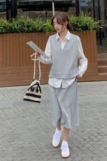 现货2024春季新品时尚休闲三件套，女装套装/套裙，天丽
