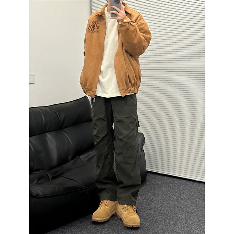 档口主推款软壳某音冲锋裤得物品质常规p45加绒p55,男装休闲裤,星座310A-4