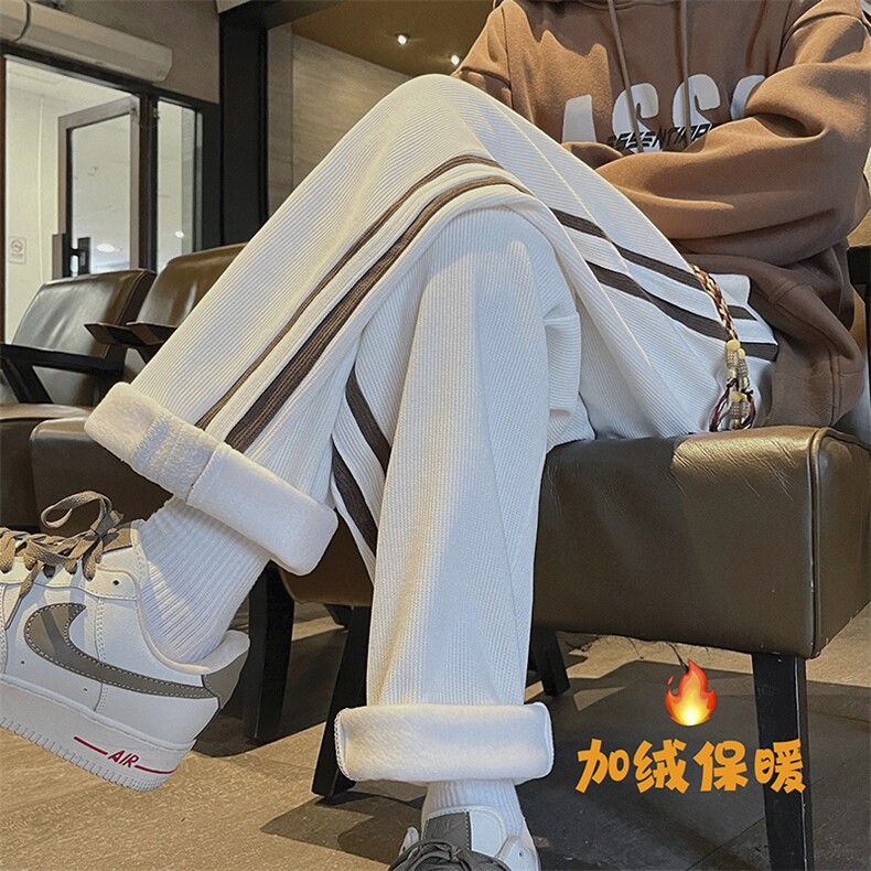 秋冬加绒加厚灯芯绒休闲裤KK375特P45加绒55,男装休闲裤,星座712